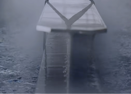 13mの酸洗槽で長尺製品の酸洗いに対応